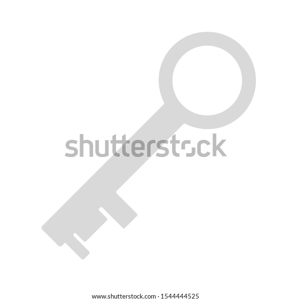 Key icon - vector key symbol. protection and\
security sign - vector lock\
symbol