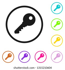Key icon. Key vector icon. Key symbol for web site design
