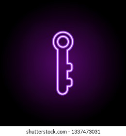 key icon. Web icons universal set for web and mobile