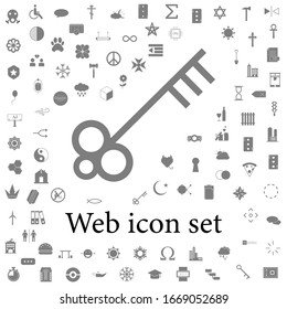 Key icon. web icons universal set for web and mobile