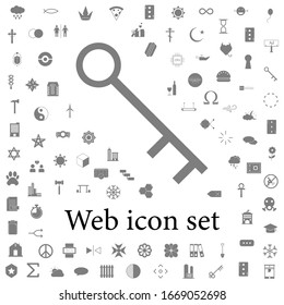 Icono de clave. iconos web conjunto universal para web y móvil