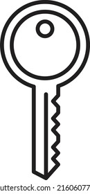 key icon with white background