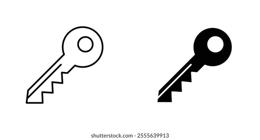 key icons for app and websites.