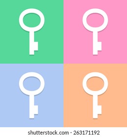  key icons great for any use. Vector EPS10.