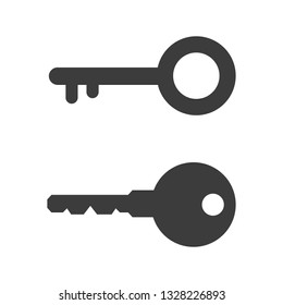 Key icons on white background. Vector illustration