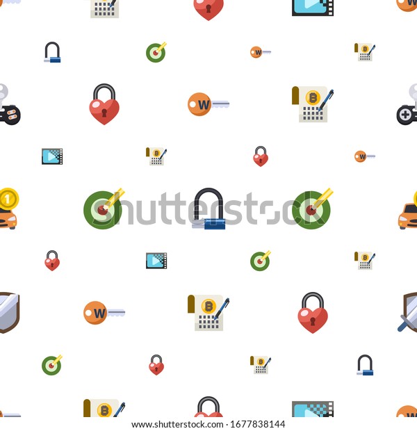 key icons\
pattern seamless. Included editable flat Keyword, Bike padlock,\
Encoding, heart lock, Target keywords, Smart Contract, Car rental\
icons. key icons for web and\
mobile.