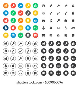 Key Icons set
