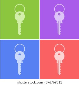 key icons Vector EPS10, Great for any use.