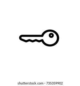 key icon,vector illustration. Flat design style. vector key icon illustration isolated on White background, key icon Eps10. key icons graphic design vector symbols