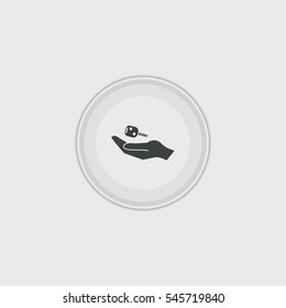  Key iicon illustration isolated vector sign symbol