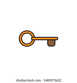 key illustration design template full colour