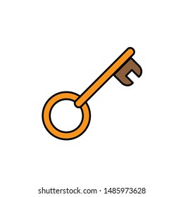 key illustration design template full colour