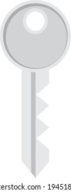 Key illustration. Icon for the site