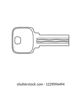 Key illustration vector