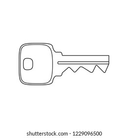 Key illustration vector