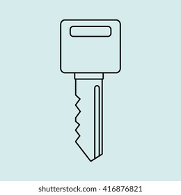 key isolated design 