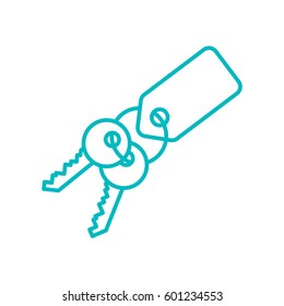 key isolated minimal icon for websites and mobile minimalistic flat design.