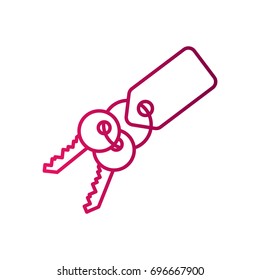 key isolated minimal icon for websites and mobile minimalistic flat design.