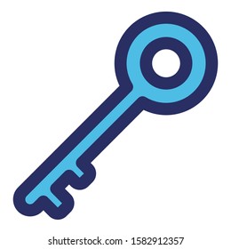 
Key Isolated Vector with Outline icon which can easily modify or edit

