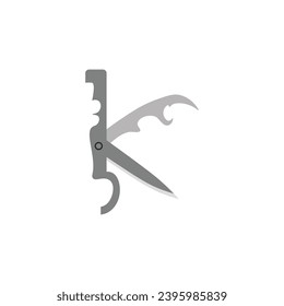 key K object. useful as a logo, web icon, web embed, web locksmith. 
And can be used as a logo