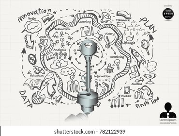 Key- a keyhole - Background Plan Business - modern Idea and Concept Vector illustration Business  with  icon.