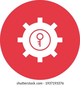 Key, keyword, optimization icon vector image. Can also be used for Web Marketing. Suitable for use on web apps, mobile apps and print media.