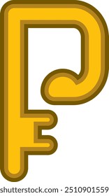 Key Letter Alphabet Vector Element