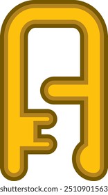 Key Letter Alphabet Vector Element