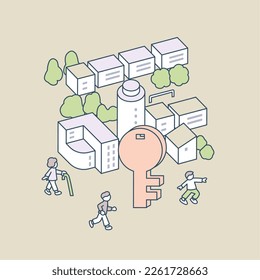 key and life Efforts to protect privacy