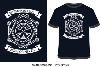 Key of Life Vector graphic typographic design for poster, label, badge, logo, icon or t-shirt