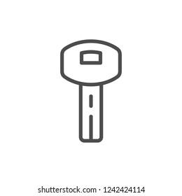 Key line icon