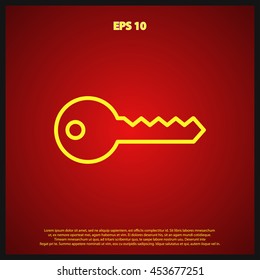 key line icon