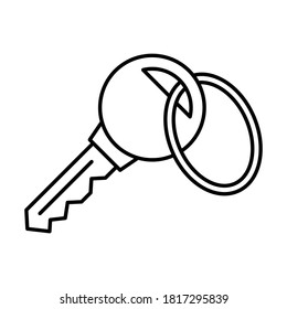 
Key  Line Style vector icon which can easily modify or edit
