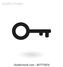 Key line vector icon