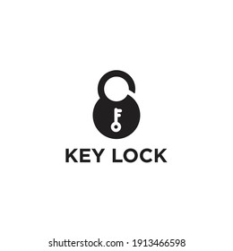 Key Lock Design Logo Symbols Templates