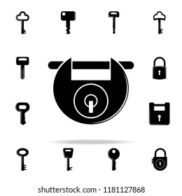 key lock icon. lock and keys icons universal set for web and mobile