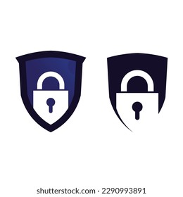 key and lock icon padlock logo and symbol vector design Graphic