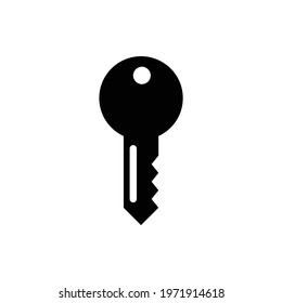 Key lock icon vector illustration