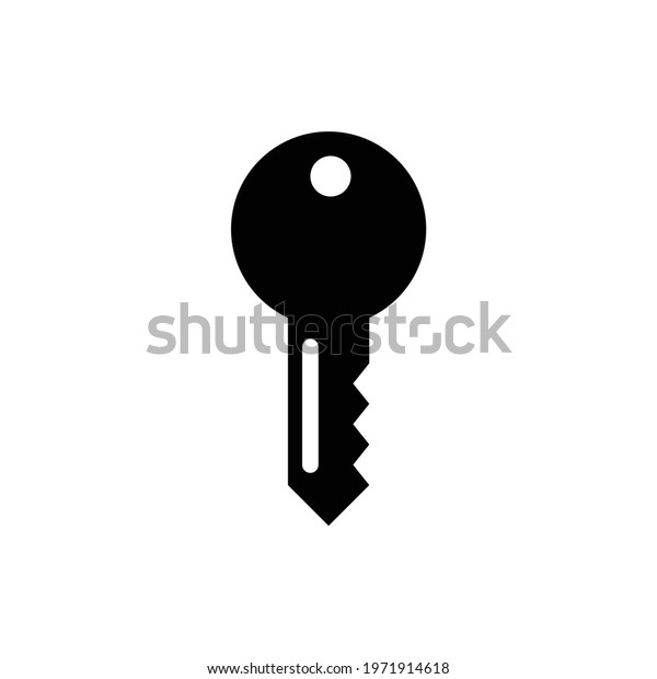 Key lock icon vector
illustration