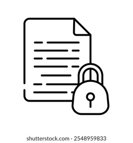 key lock icon with white background vector stock illustration