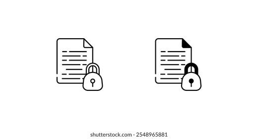 key lock icon with white background vector stock illustration