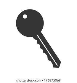key lock safe house isolated