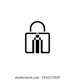 logotipo de chave e vetor de logotipo de construção
