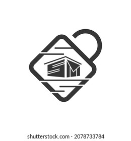 The key to the logo design concept is attractive and can be trusted