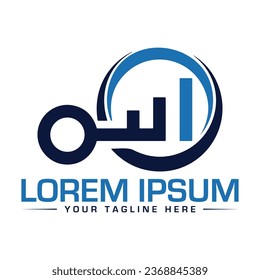 Key Logo design creative and unique logo design