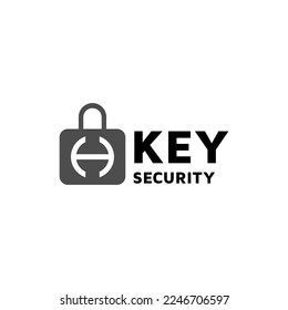 key logo design security symbol padlock