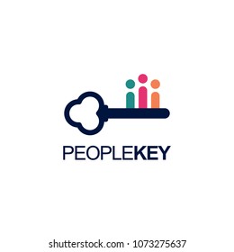 Key Logo Design Vector