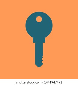 key logo icon vector illustration