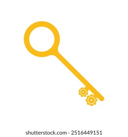 Key Logo Icon Vector Template Illustration