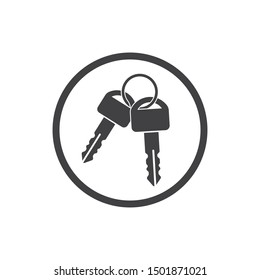 key logo icon vetor illustration design template